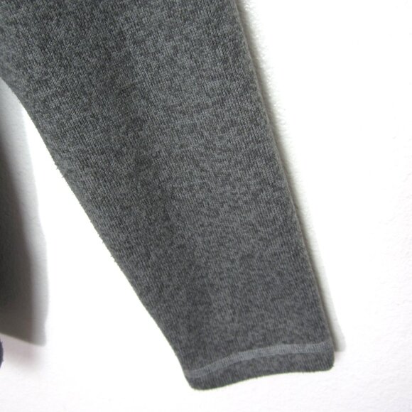 The North Face Men's XXL Sweater Fleece Full Zip Jacket Heathered Gray VGUC - Picture 6 of 11